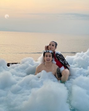 Mami Ipel dan Ajun (Instagram)
